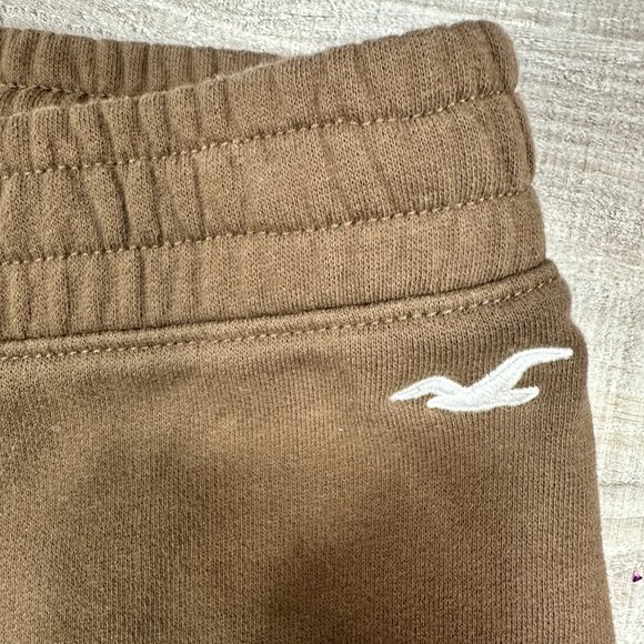 Y2K Vtg Hollister Brown Sweatpants Drawstring Waist White Leg Size M? - Picture 4 of 11